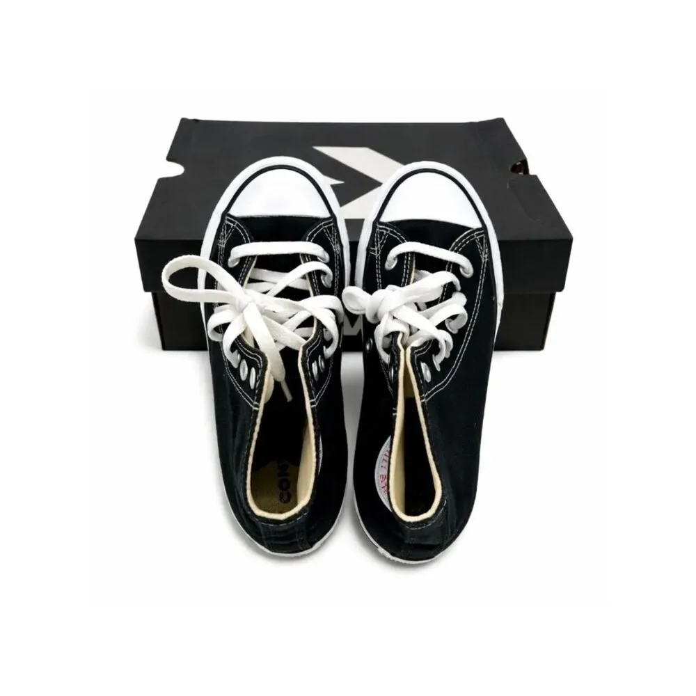 Converse Chuck Taylor All Star EVA Lift Platform Kids 3 Black High Top Sneaker